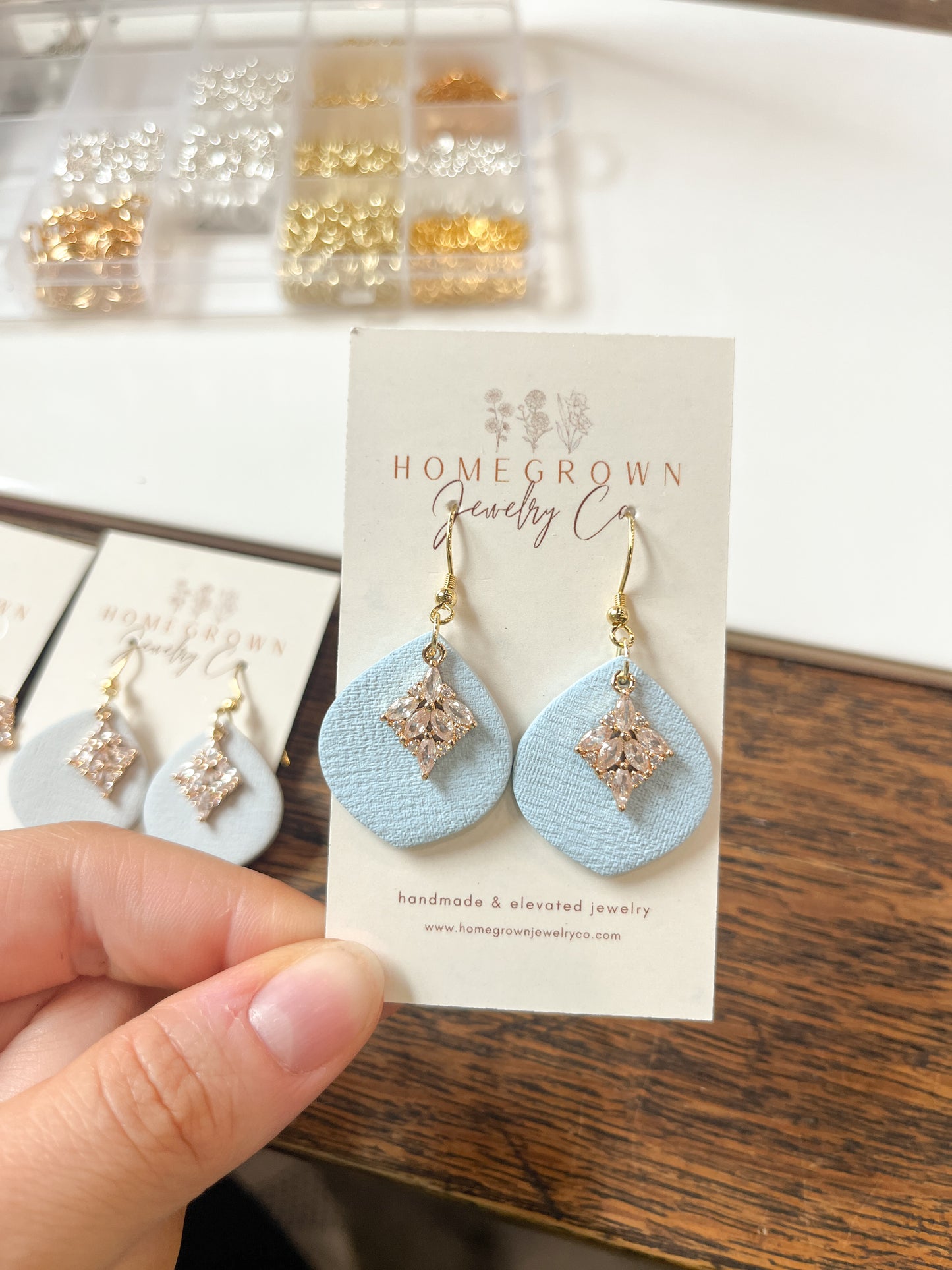 Spring CZ Drops