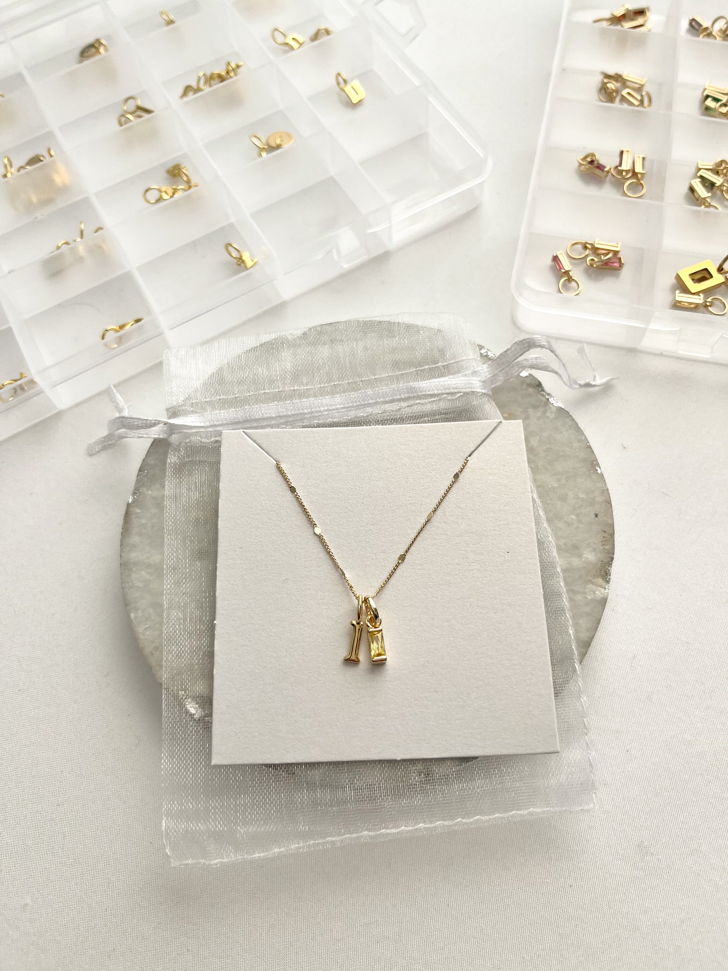 Stamped Necklace Chain - Gold Filled