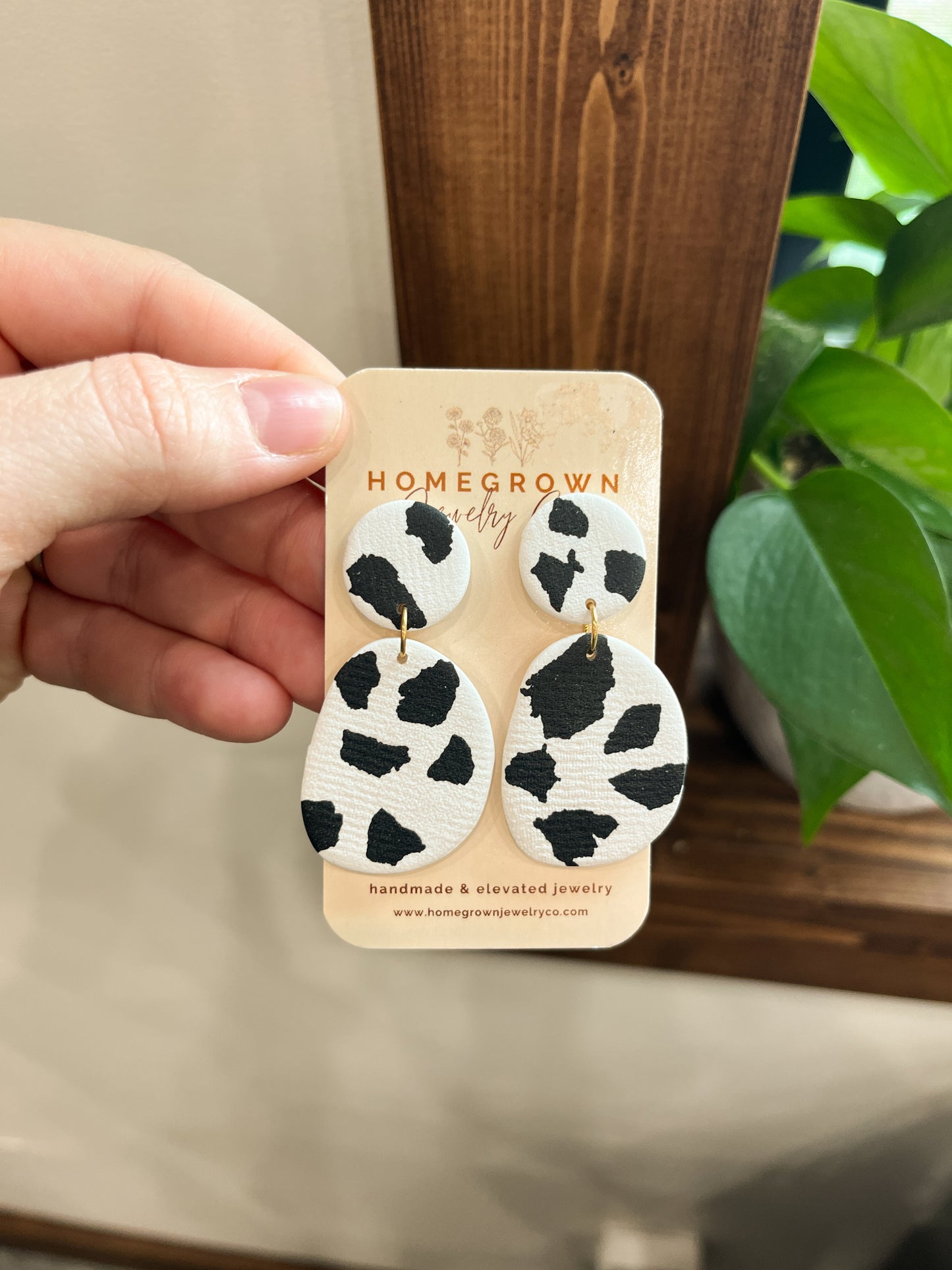 Cow Patterned Drops