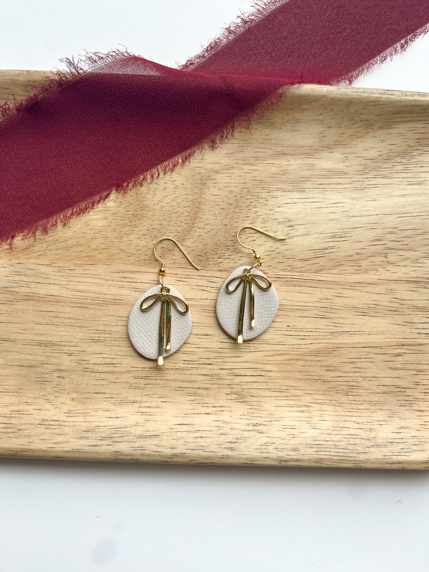 NEW Neutral Bow Drops