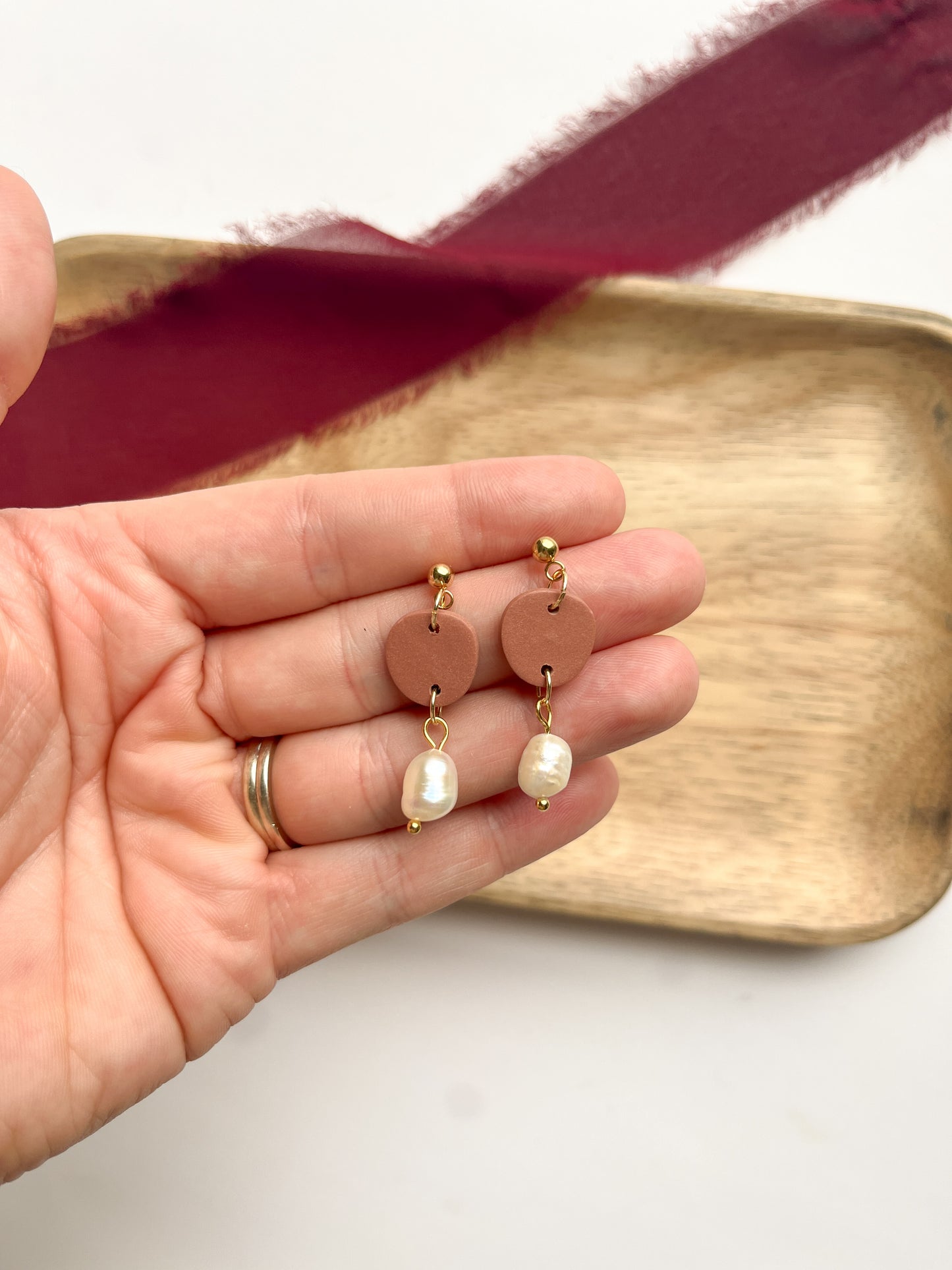 NEW Terracotta Pearl Drops