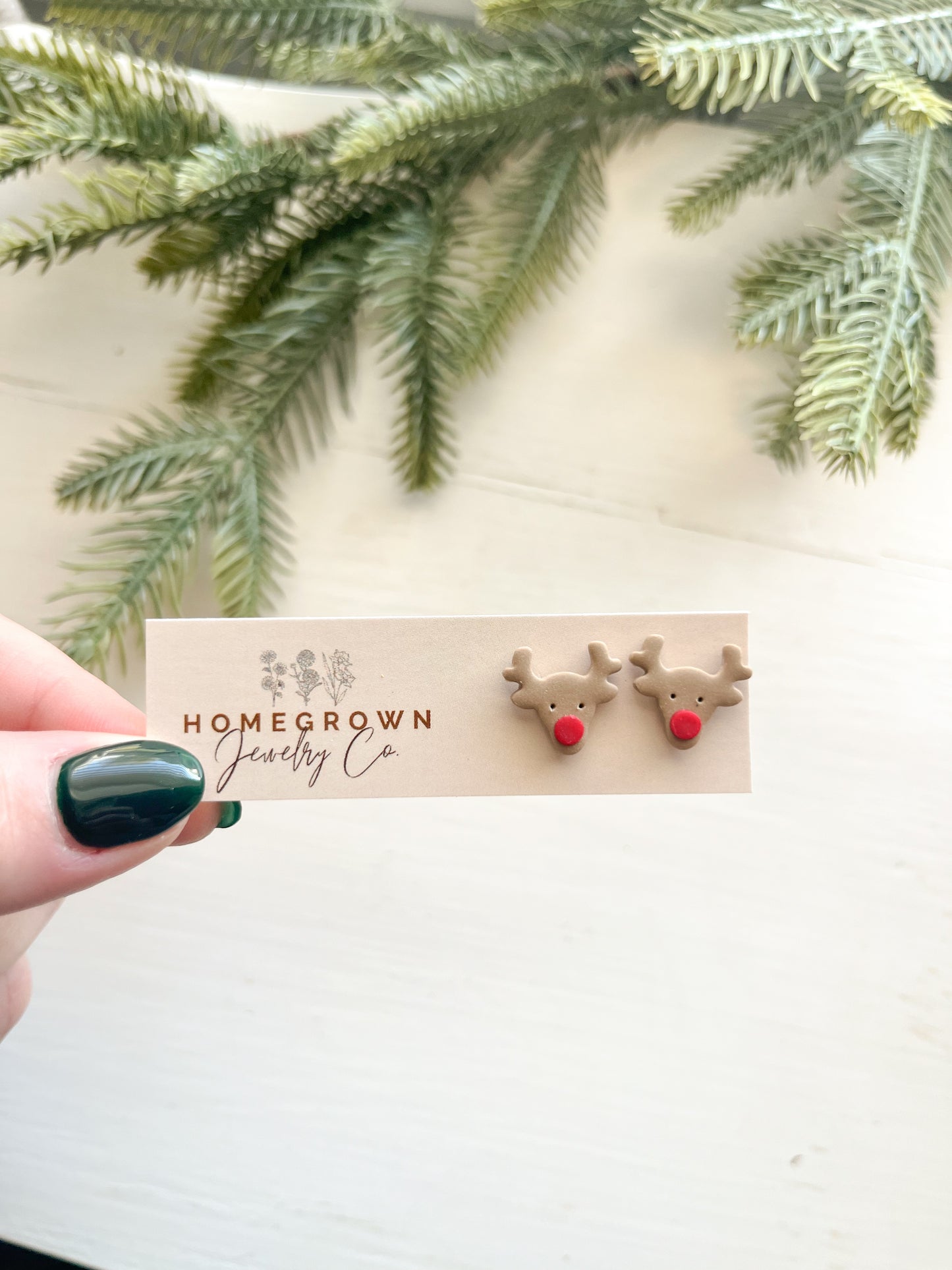 Rudolph the Reindeer Studs