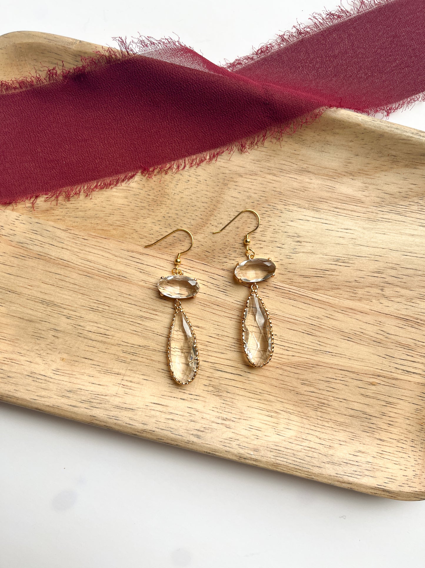 NEW Double Gem Dangles