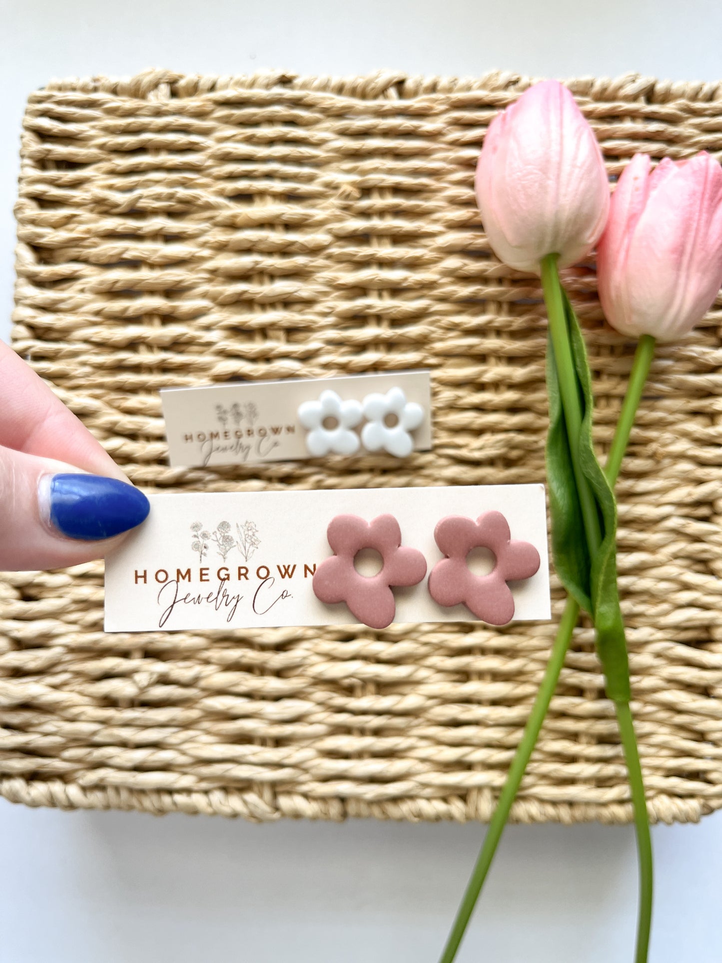 Simple Flower Studs