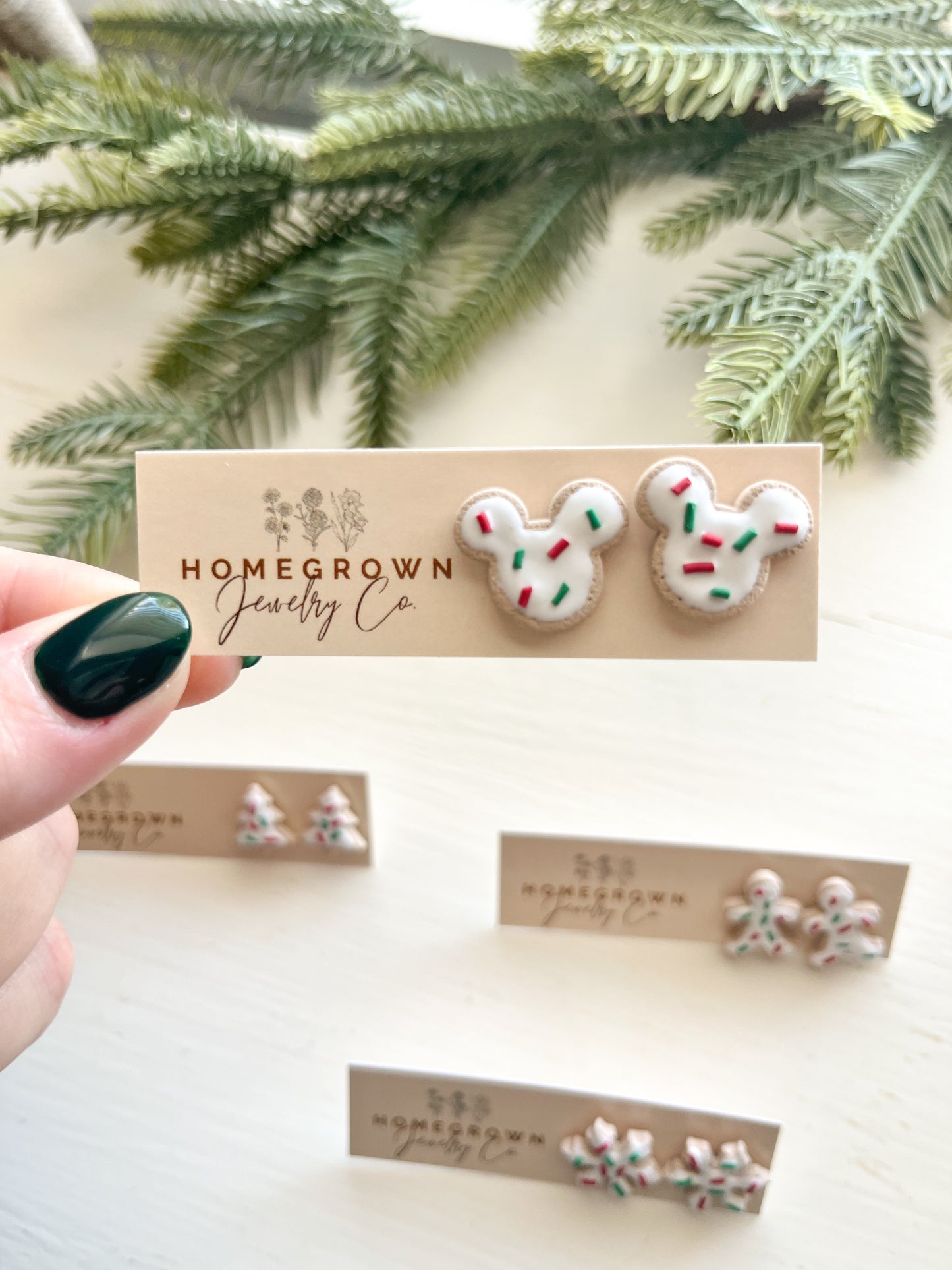 Christmas Cookie Studs