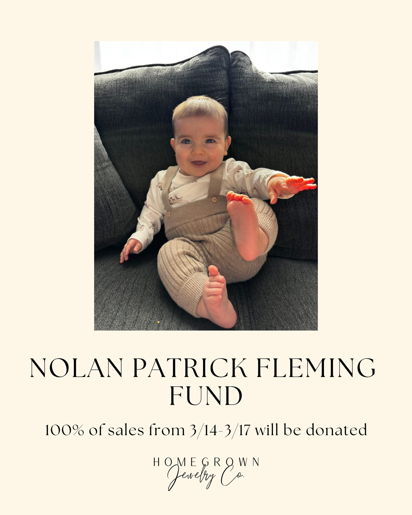 DONATION TO THE NOLAN PATRICK FLEMING FUND