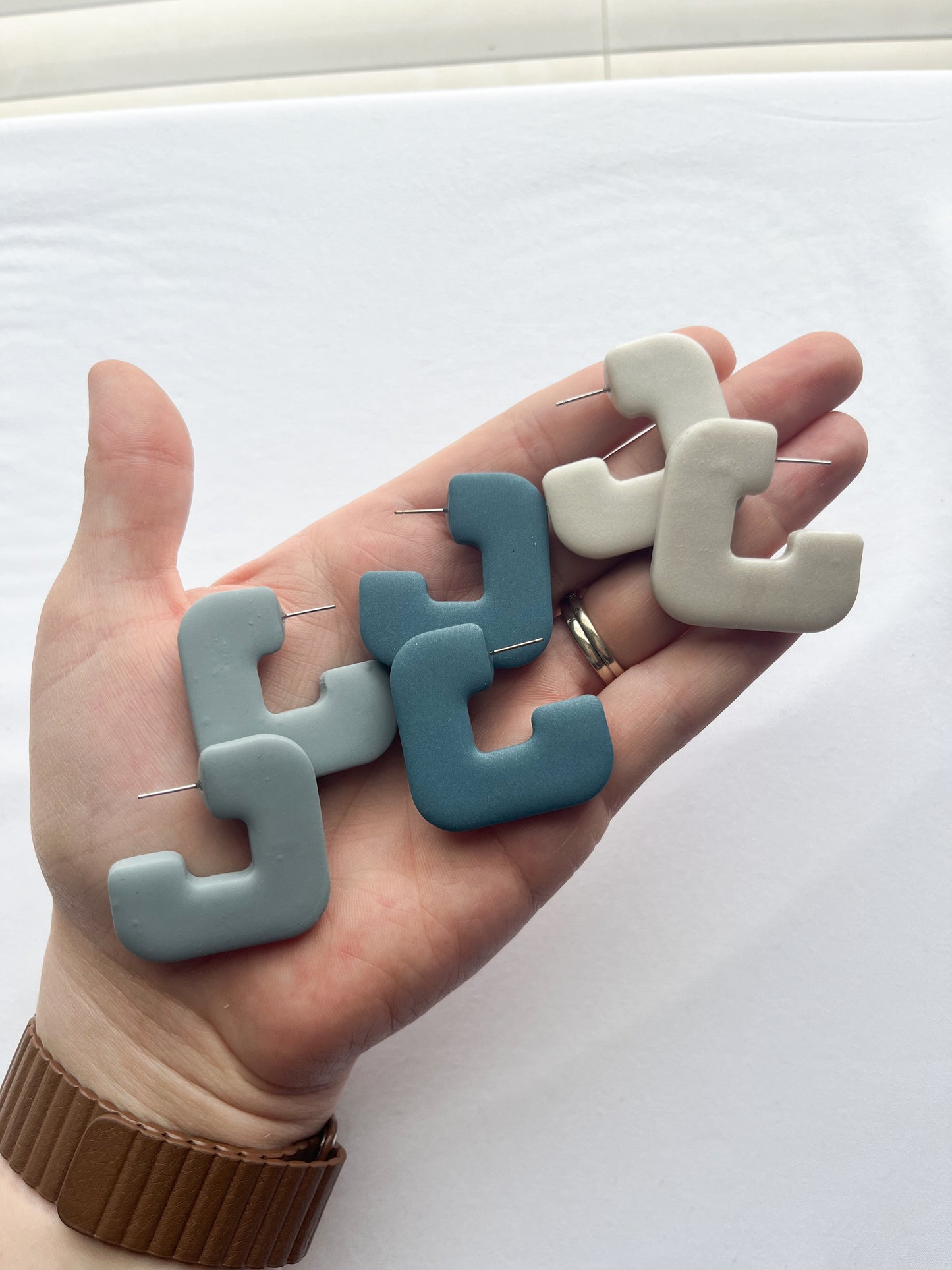 Chunky Coastal Hoops