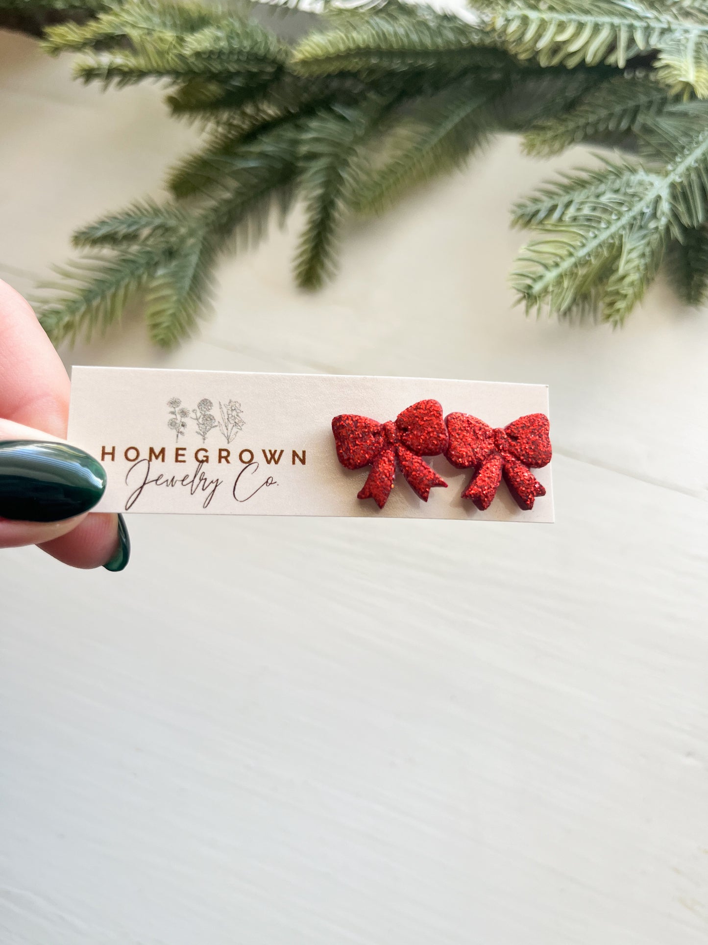 Fancy Bow Studs