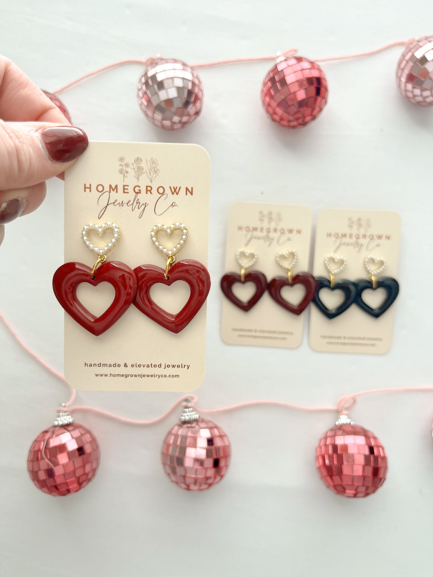 Shiny Pearl Hearts