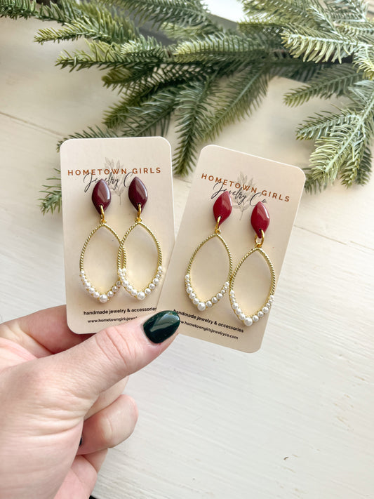 Detailed Pearl Drops