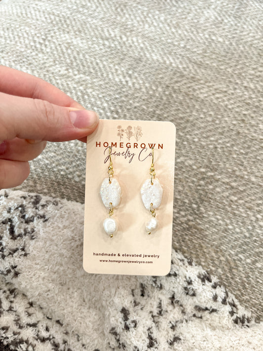 Opal & Pearl Abstract Drops