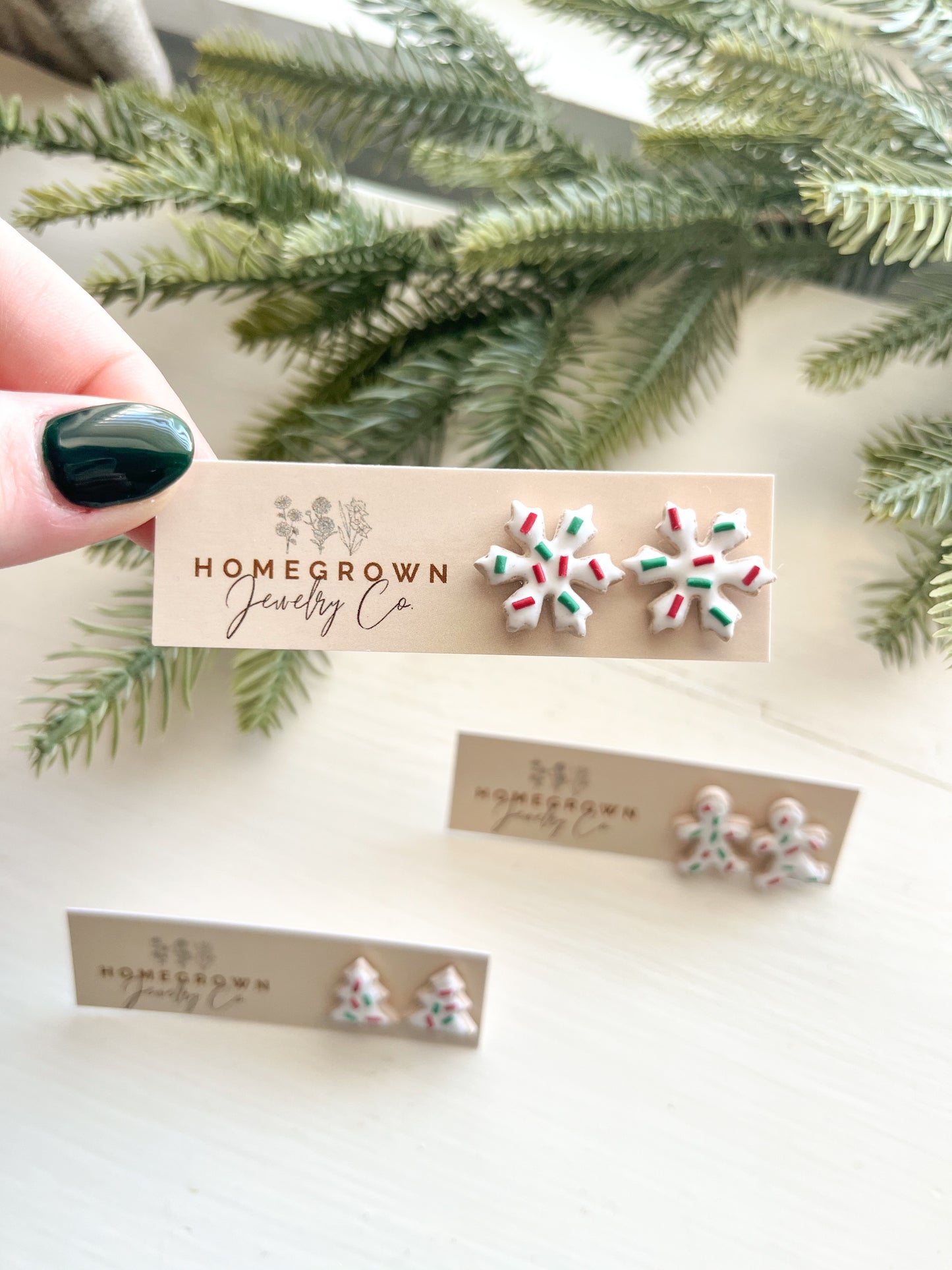Christmas Cookie Studs