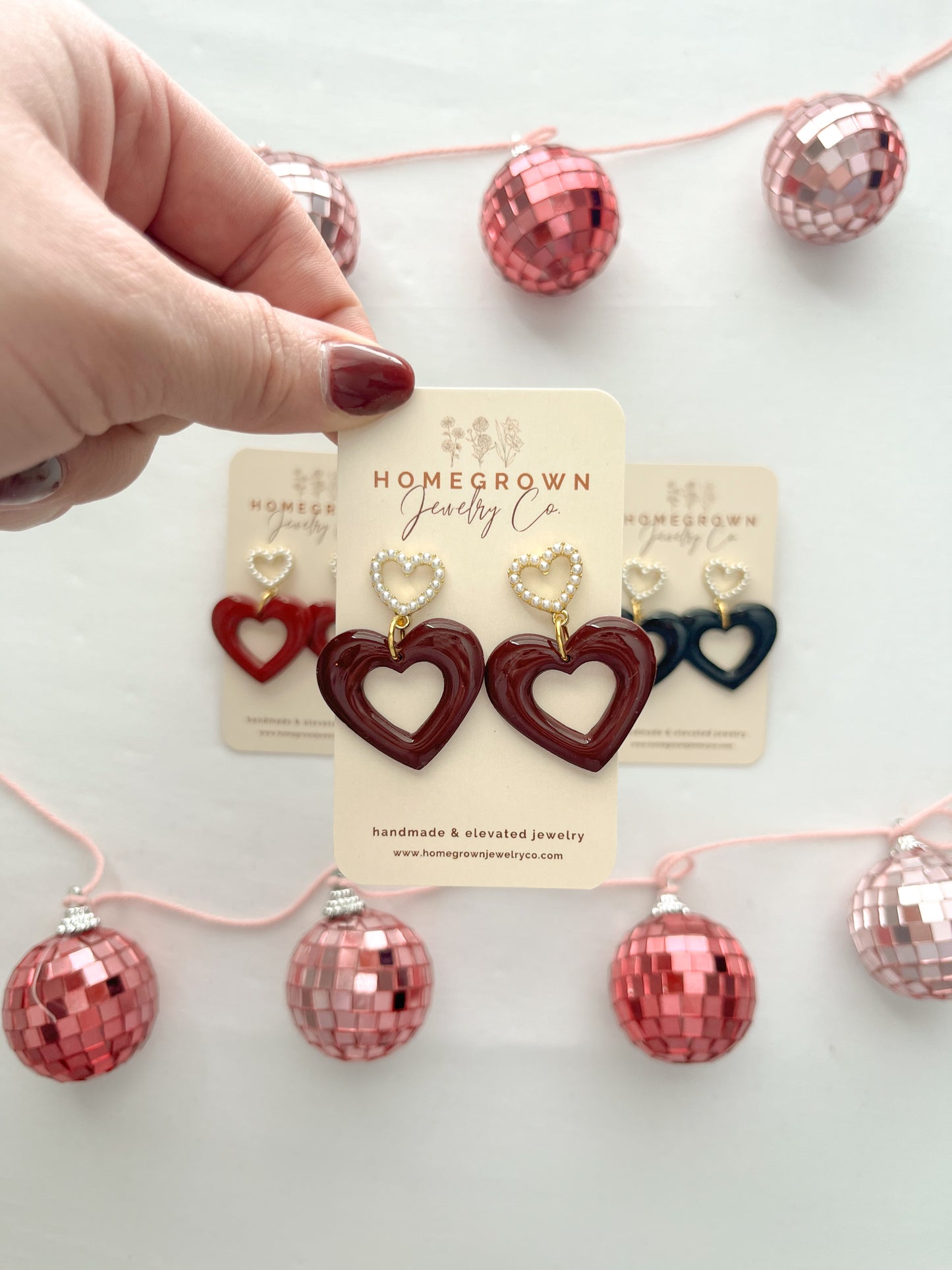 Shiny Pearl Hearts
