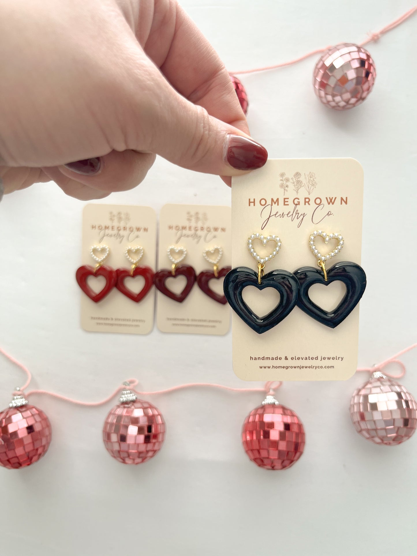 Shiny Pearl Hearts