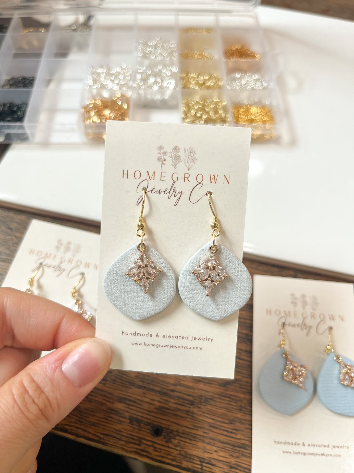 Spring CZ Drops