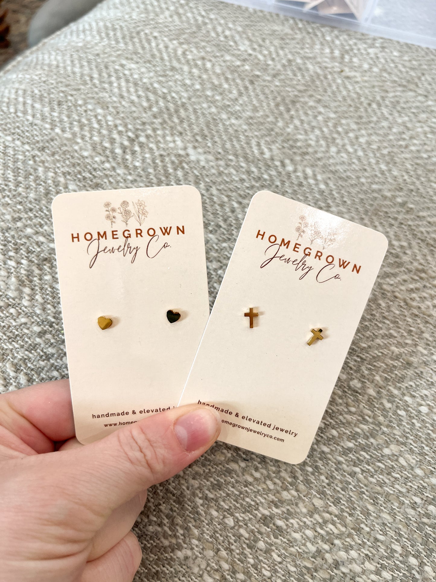 Gold-Filled Mini Studs