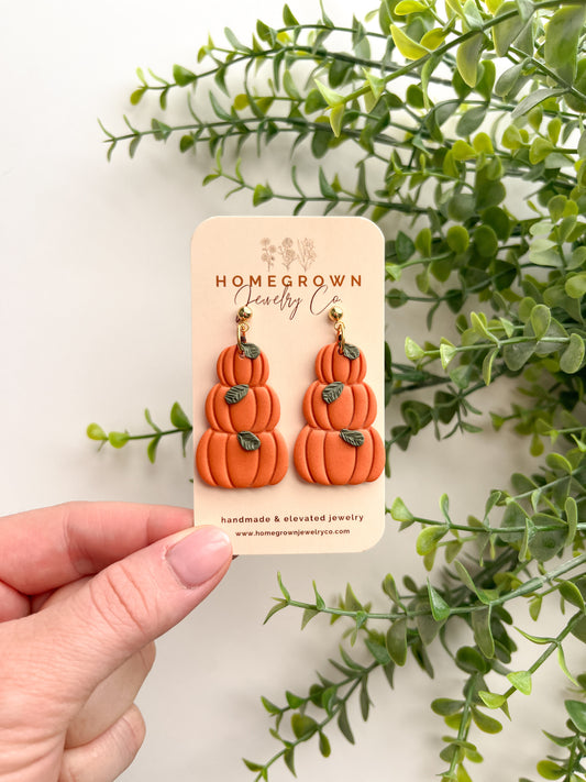 Stacked Pumpkins